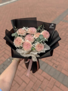 gompie krisan. bouquet