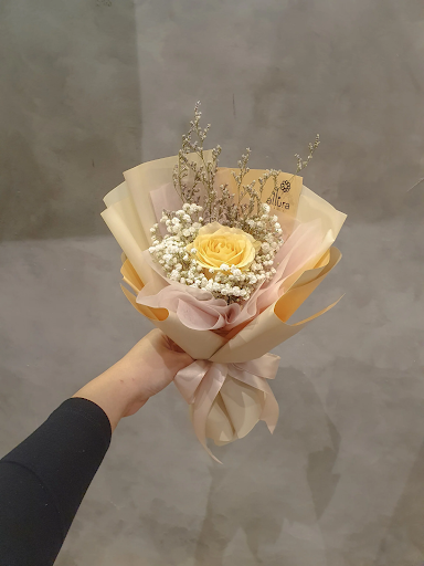 single rose buket bunga mawar