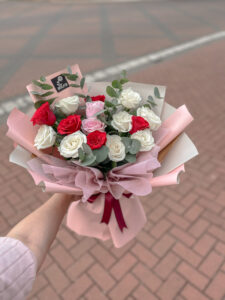 buket valentine mawar