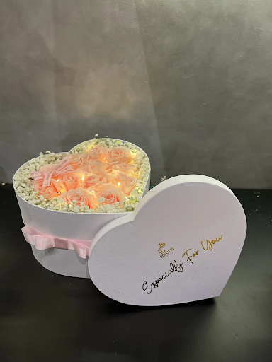 bunga mawar pink muda Artificial Bloomlove Pink