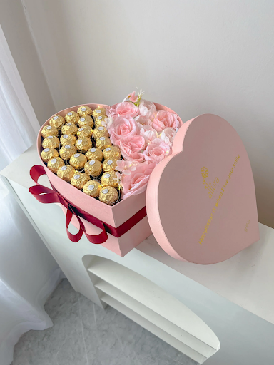 bunga mawar pink muda Ferro Bloomlove