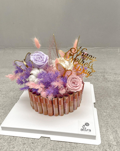 contoh buket uang cuan tart