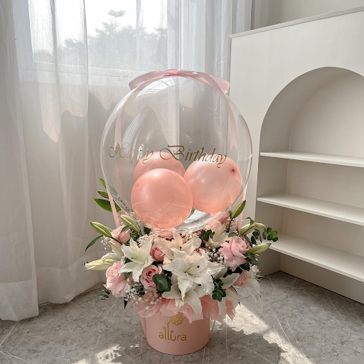 contoh buket uang flying money balloon