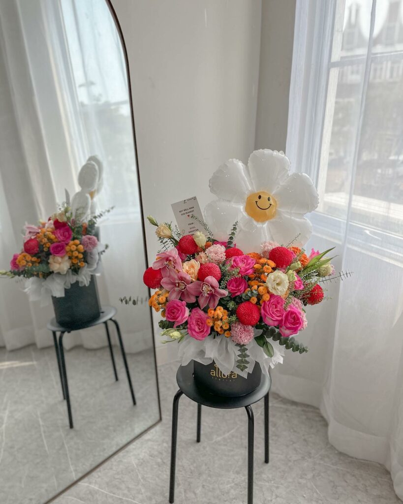 buket balon sebagai buket buat pacar