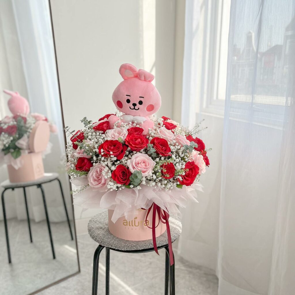 buket boneka sebagai buket buat pacar