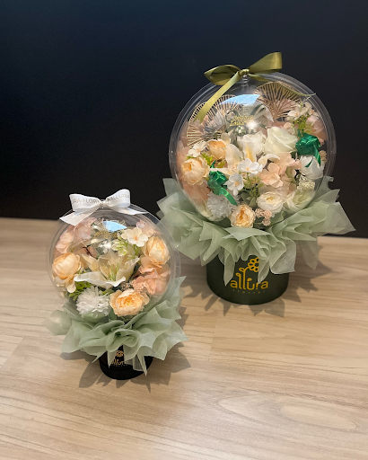 rangkaian bunga cantik untuk hampers