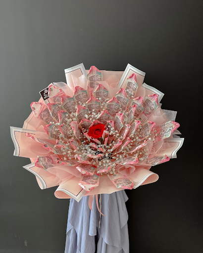 cara memilih buket bunga uang