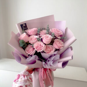 Classic Rose Bouquet - Pink (10pcs)