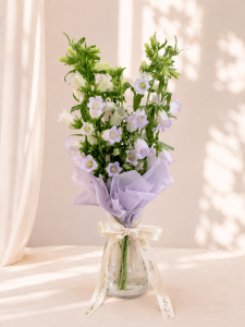 bellflowers vase