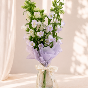 bellflowers vase