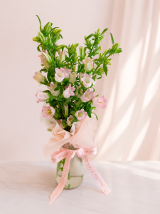 bellflowers vase