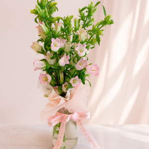 bellflowers vase