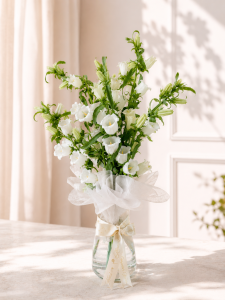 bell flowers putih