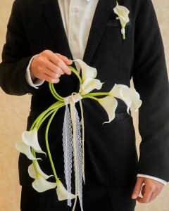 wedding bouquet calla lily