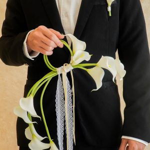 wedding bouquet calla lily