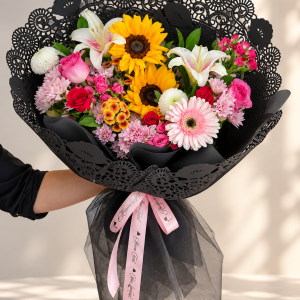 Thumbellura Bouquet - Black (M)